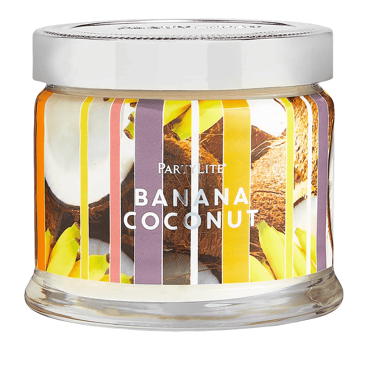 Banana Coconut 3-Wick Jar Candle - PartyLite US