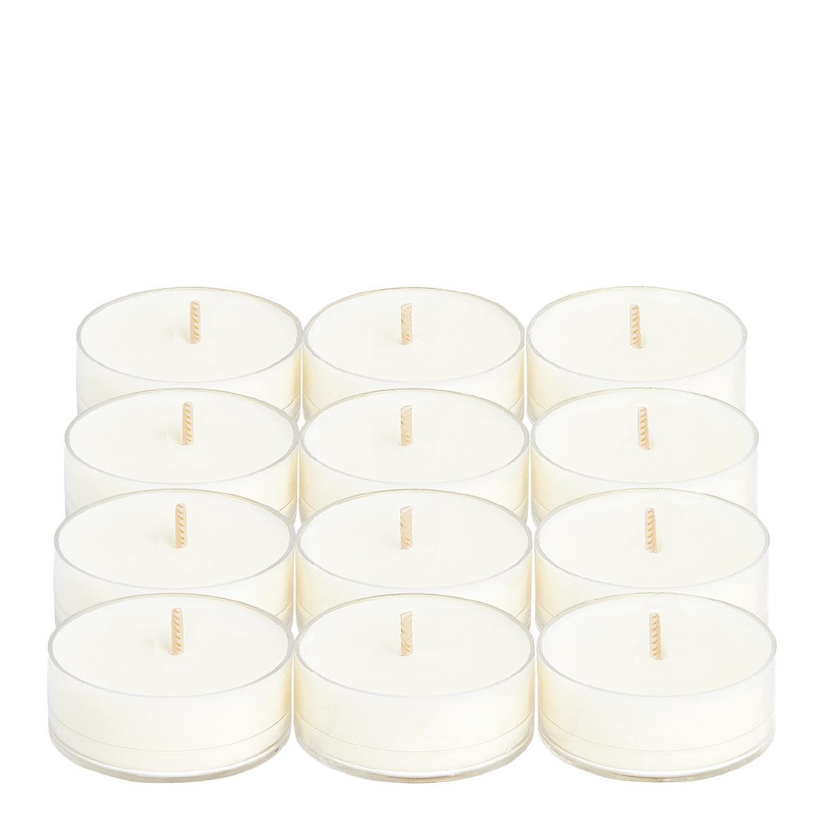 Be Centered Cedarwood + Vanilla 100% Soy Tealight Candles - PartyLite US