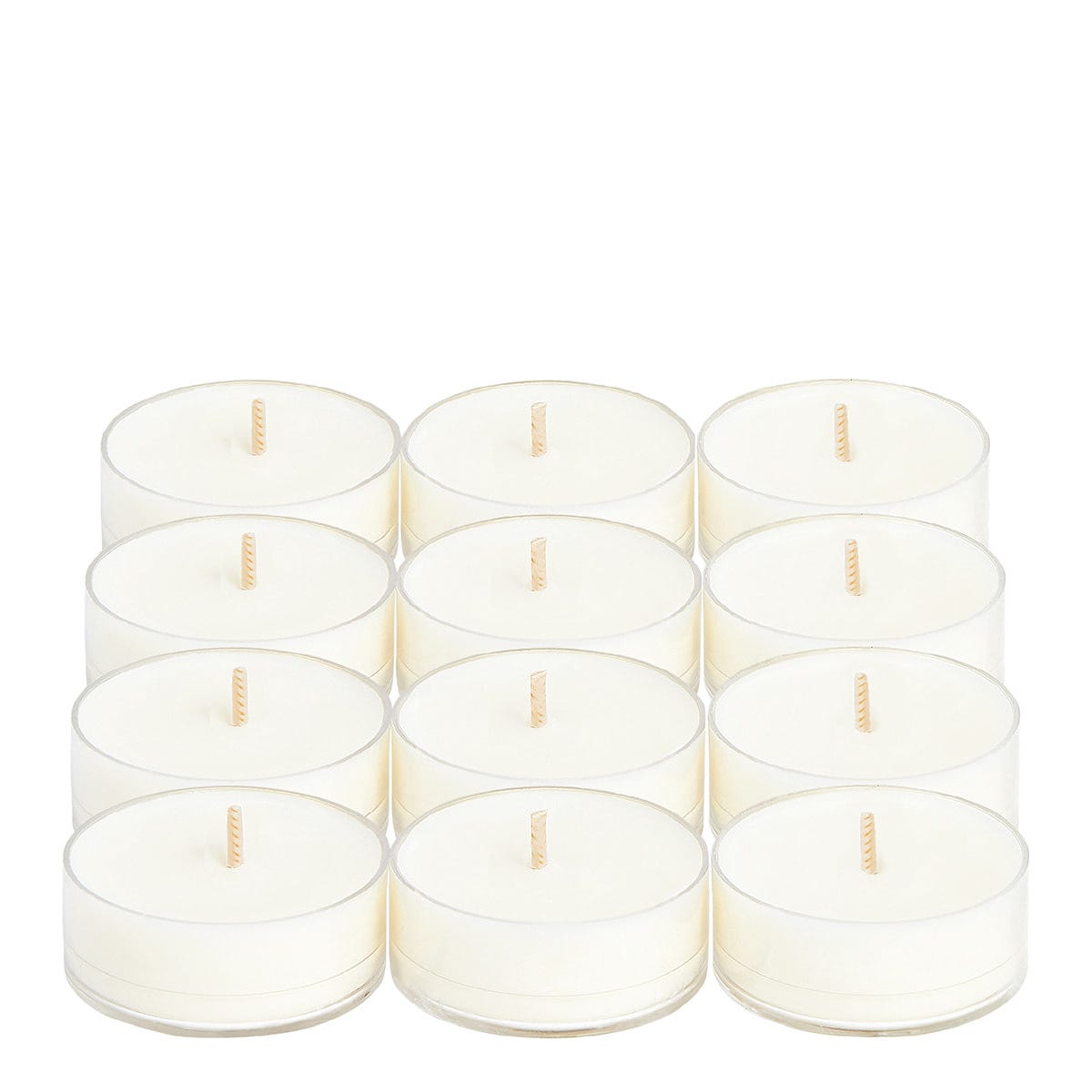 Be Peaceful Geranium + Pine 100% Soy Tealight Candles - PartyLite US