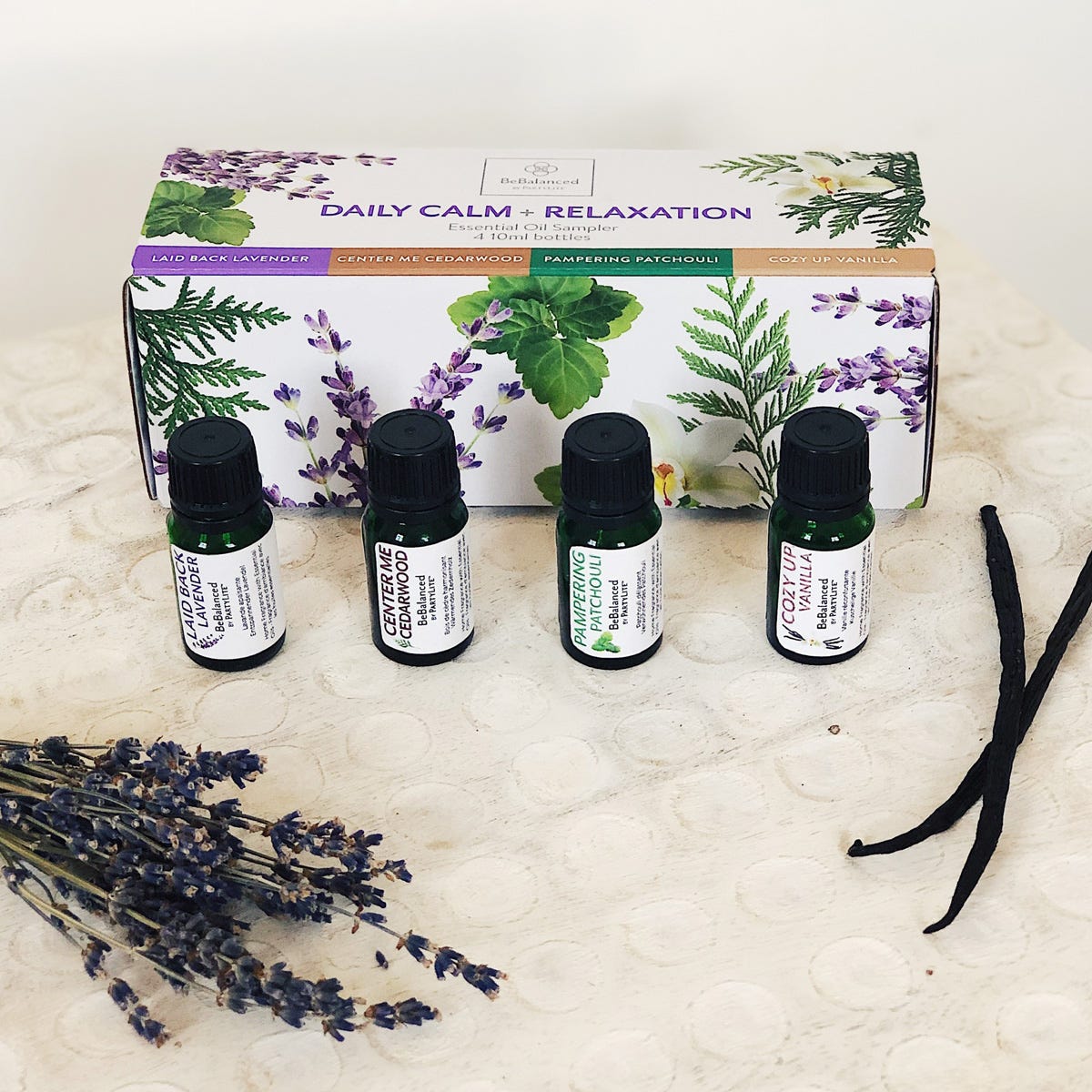 BeBalanced by PartyLite™ Daily Calm + Relaxation Sampler - Essential Oil + Pure Fragrance - PartyLite US