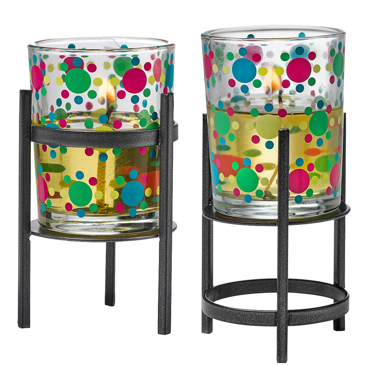 Blooming Dots Votive Candle Holder Pair - PartyLite US
