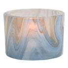 Blue Whirl Large Tealight Holder - PartyLite US