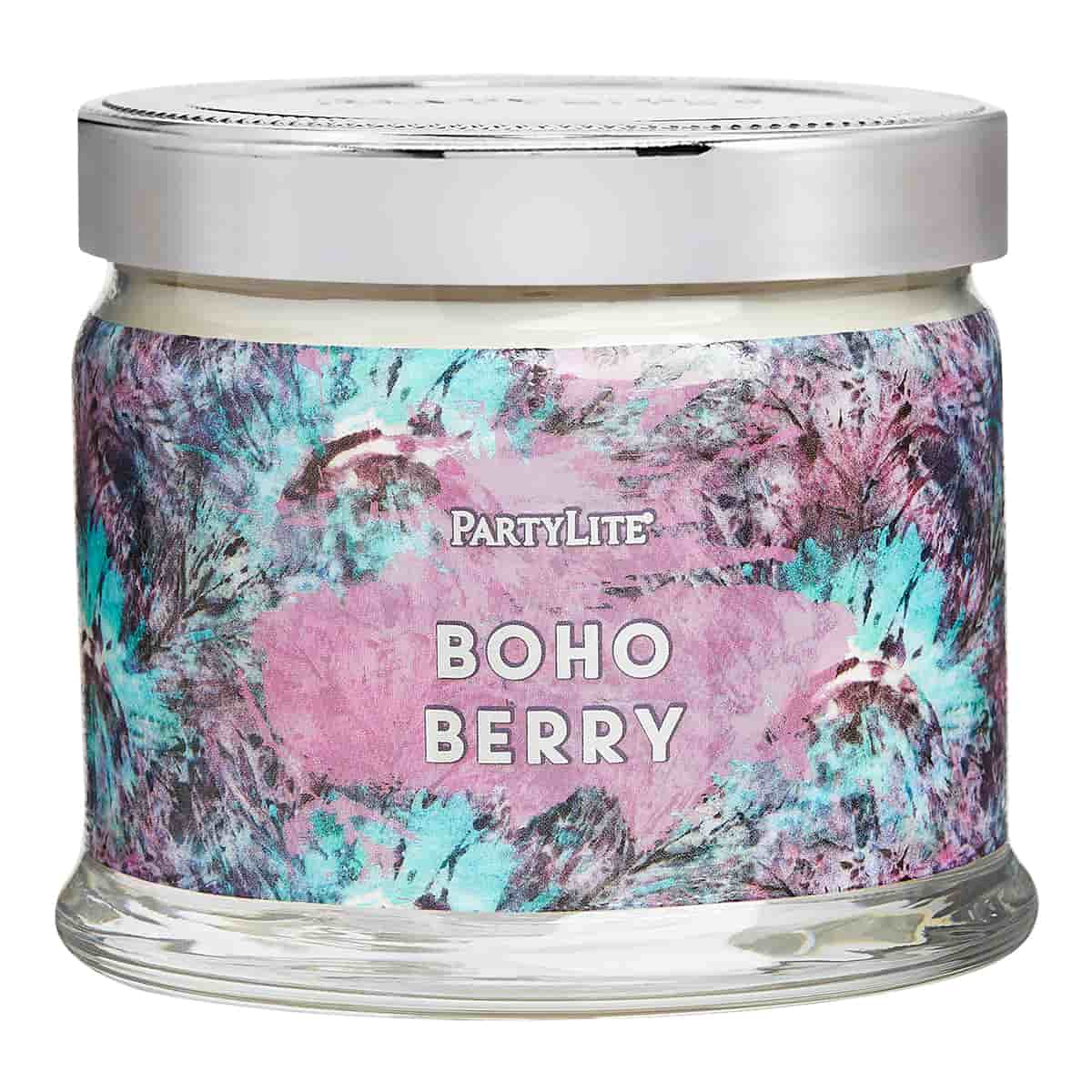 Boho Berry 3-wick Jar Candle - PartyLite US