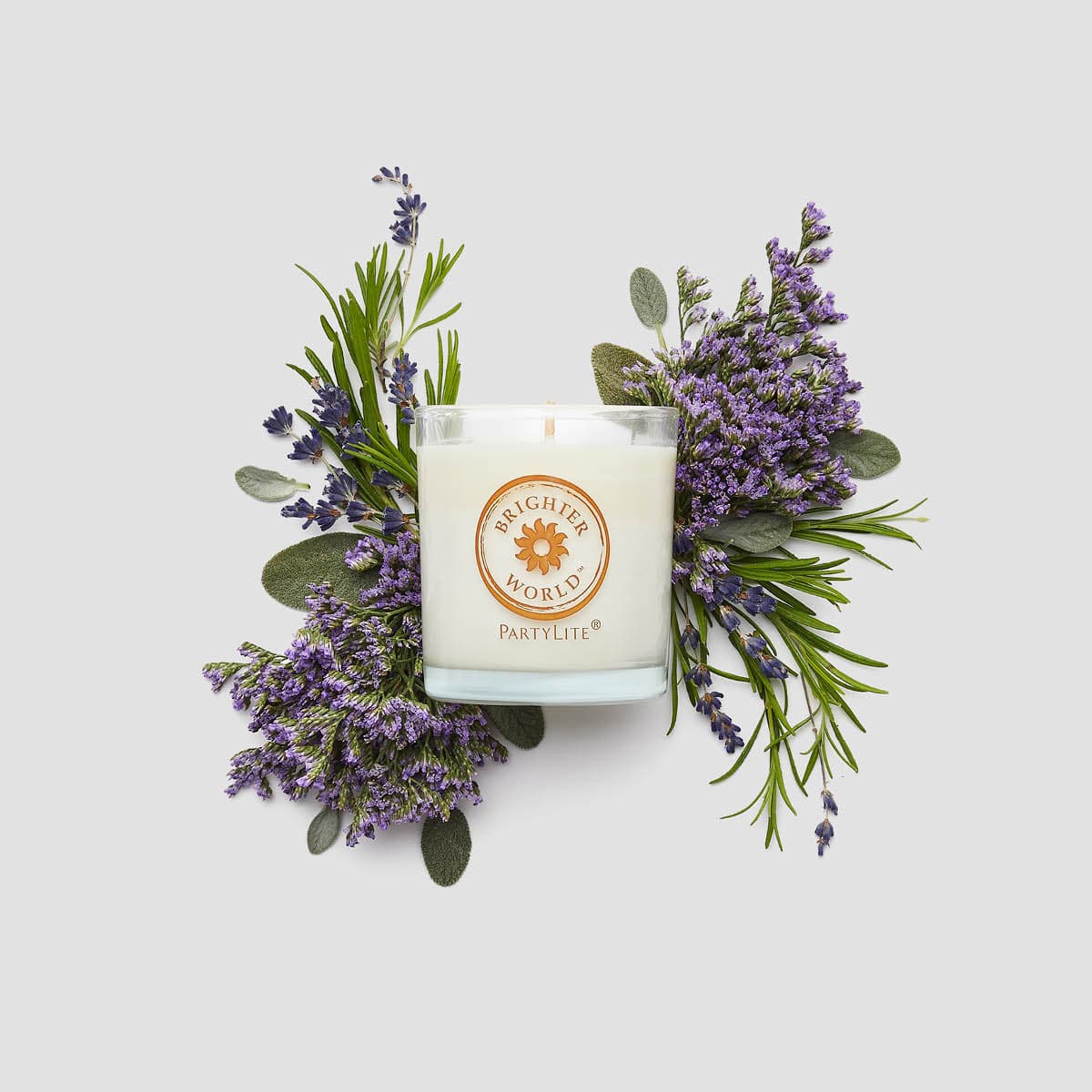 Brighter World™ Lavender Verbena Jar Candle - PartyLite US