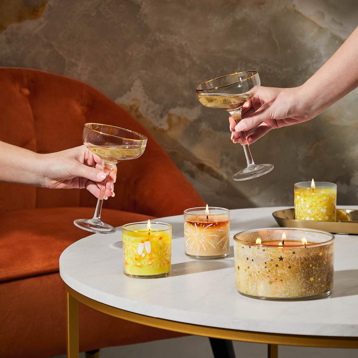Champagne Toast Mini Jar Trio - PartyLite US