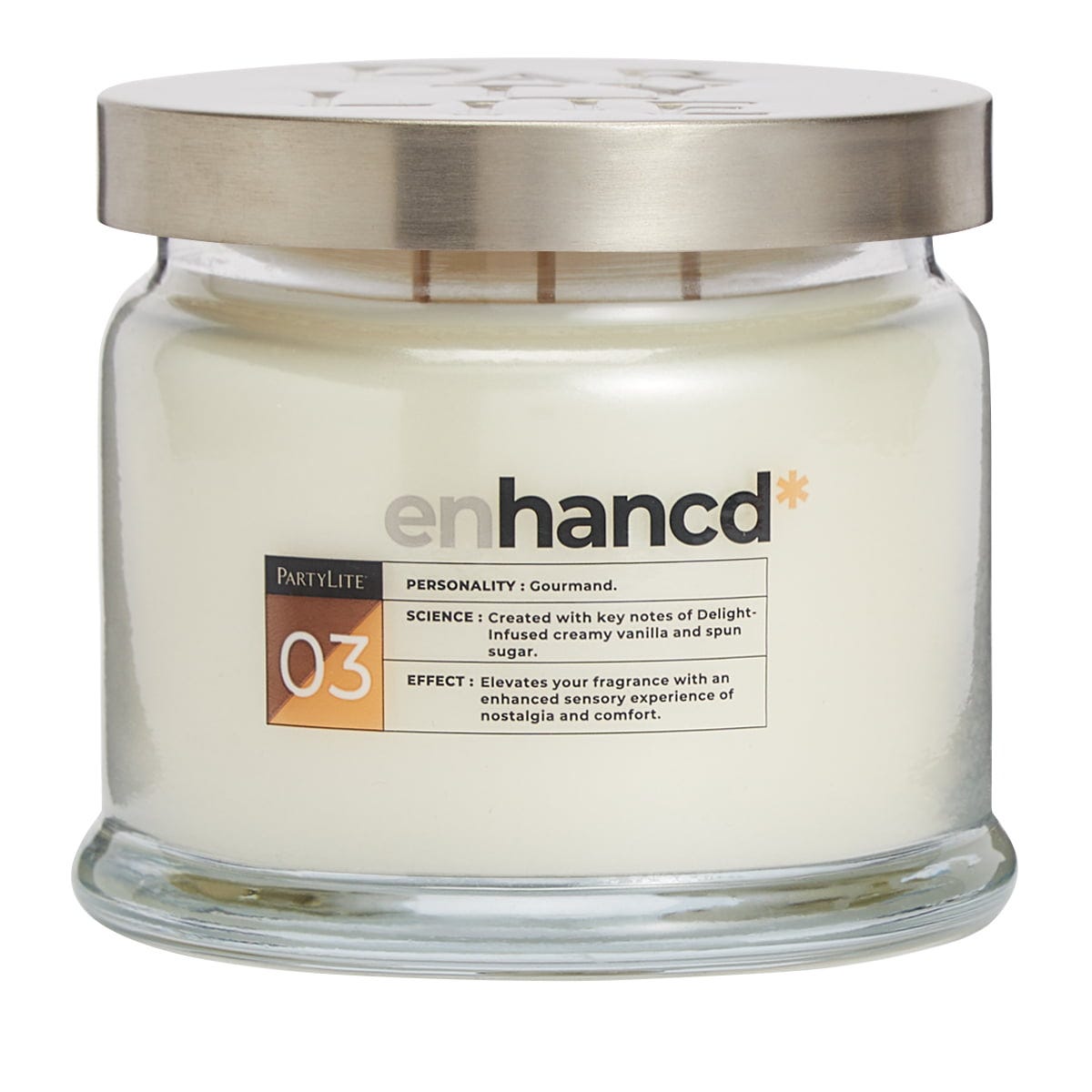Enhancd* 03 3-Wick Jar Candle - PartyLite US