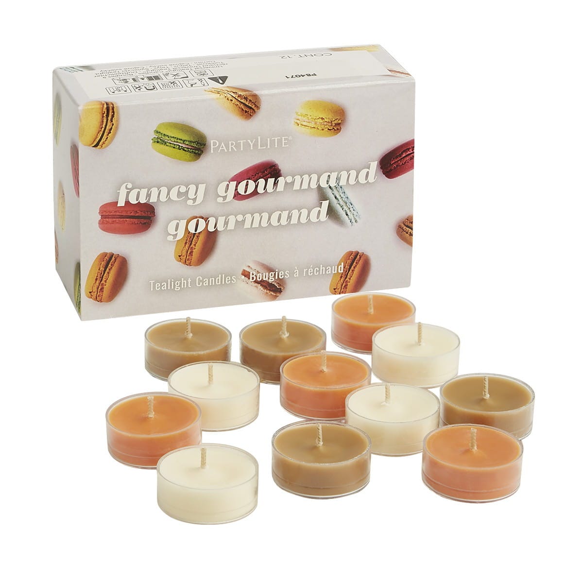 Fancy Gourmand 12-Piece Tealight Candles Sampler - PartyLite US