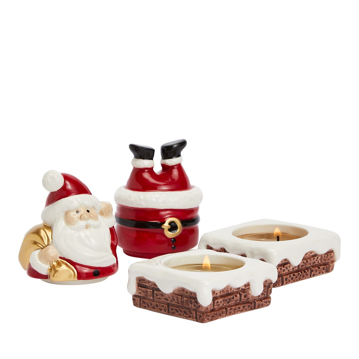 Spirit of Christmas Santa 2024 Claus Tea Light Holder