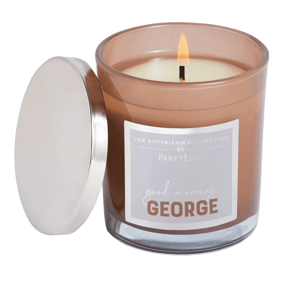 "George" Boyfriend Jar Candle – Leather Musk - PartyLite US