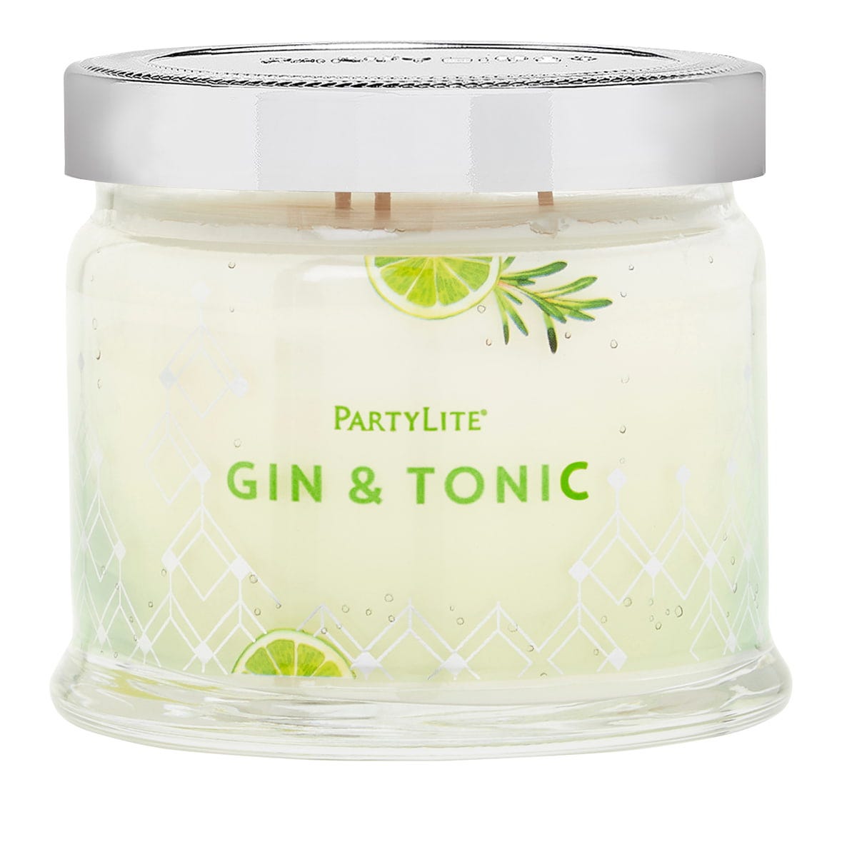 Gin & Tonic 3 Wick Jar Candle - PartyLite US