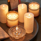 GloLite by PartyLite® Sun-Kissed Linen Large Tealights - PartyLite US