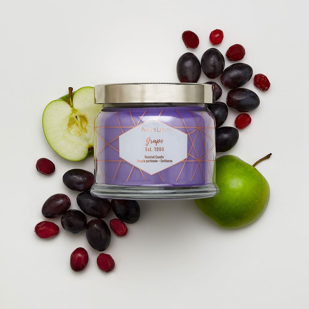 Grape 3-Wick Jar Candle - PartyLite US