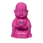 Happy Buddha Tealight Holder - Pink - PartyLite US