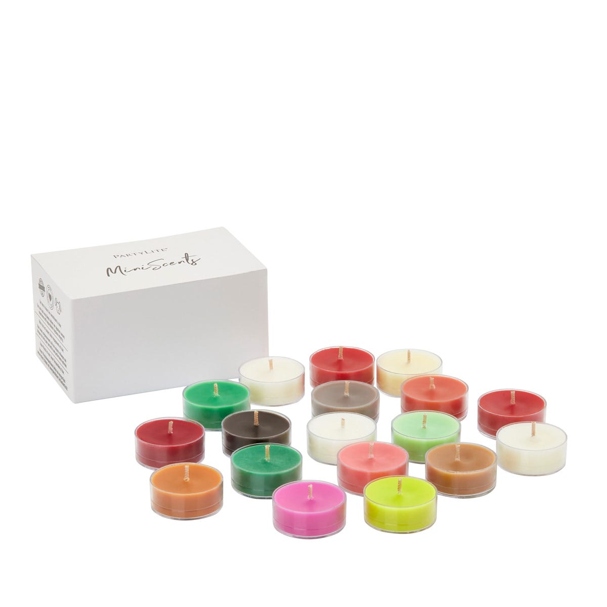 Holiday Seasonal 18-Piece Tealight Candles Sampler - PartyLite US