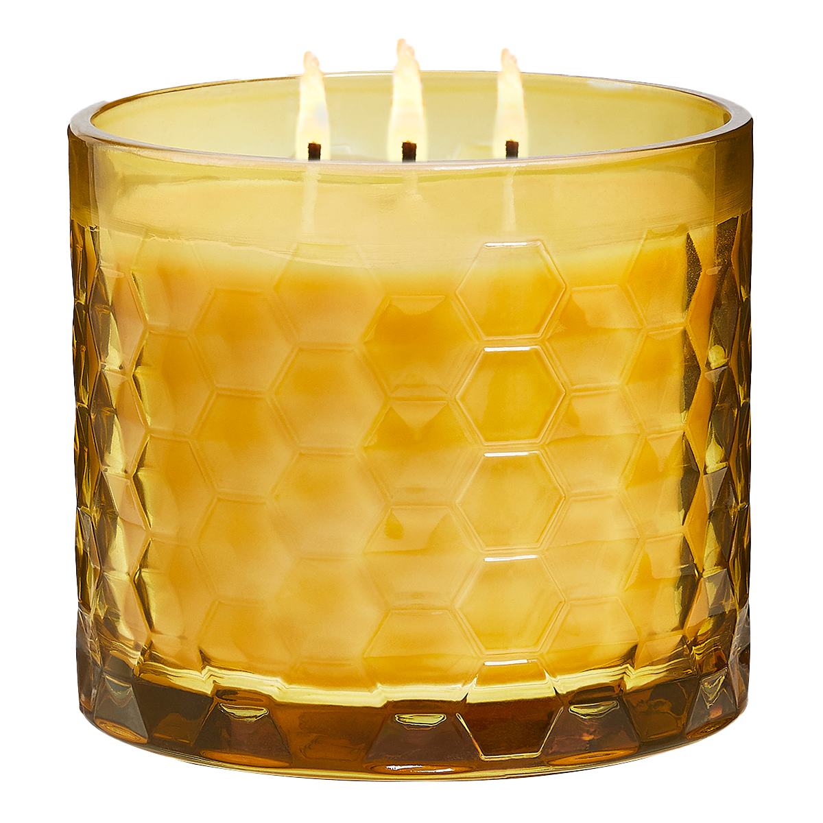 Honey & Amber Honeycomb Jar Candle - PartyLite US