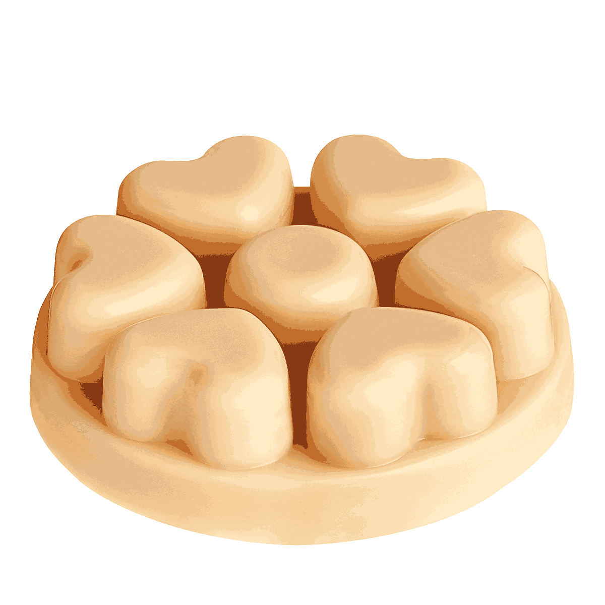 Honey & Amber Scent Plus® Heart Wax Melts - PartyLite US
