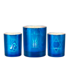 Illusions Chanukah Tealight Candle Holder Trio - PartyLite US