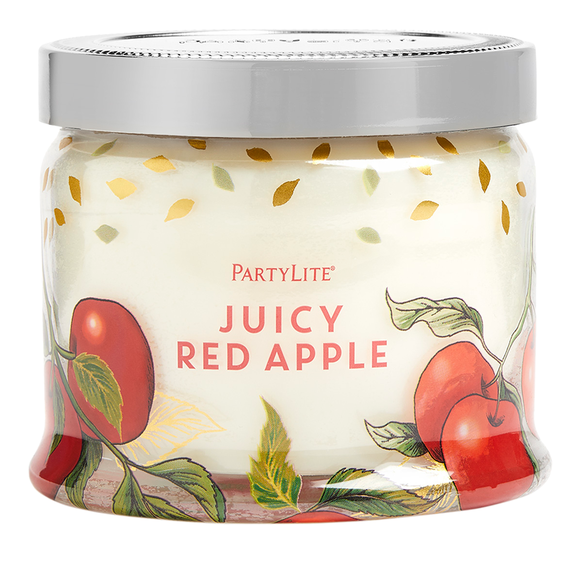 Juicy Red Apple 3-Wick Scented Jar Candle - PartyLite US