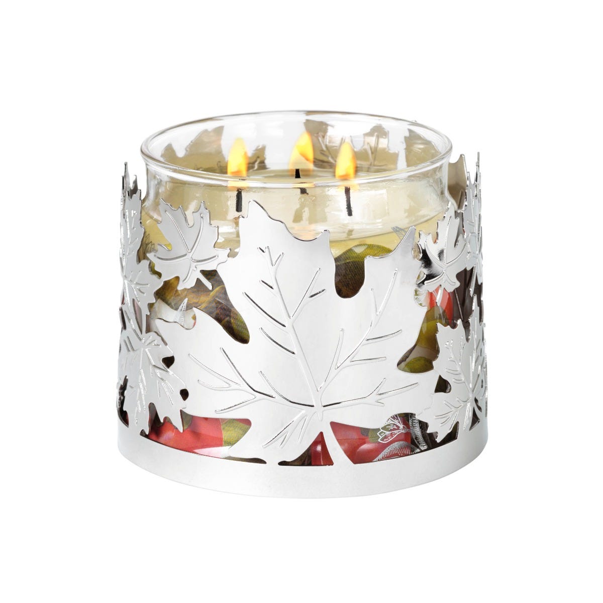 Maple Leaf Jar Candle Holder - PartyLite US
