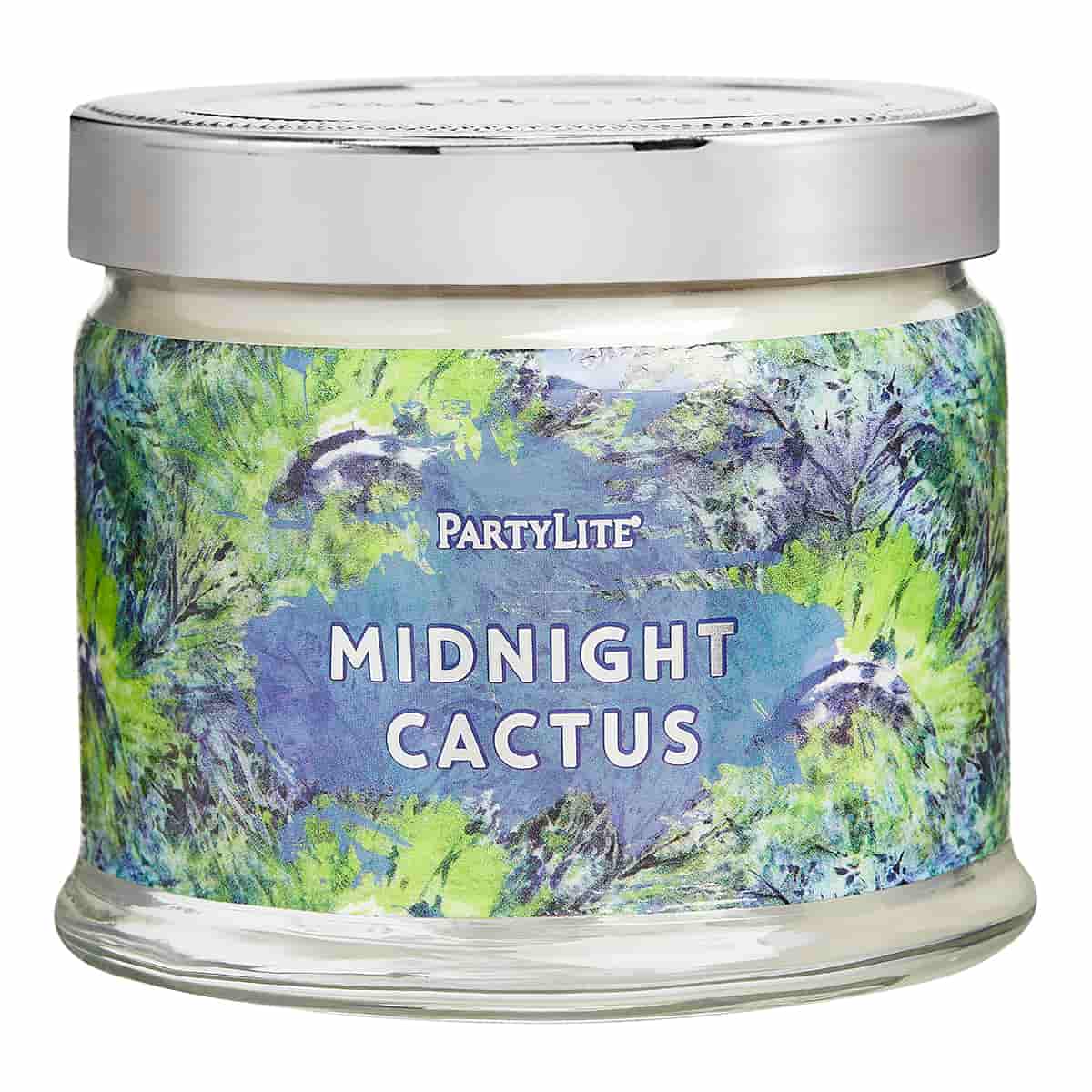 Midnight Cactus 3-wick Jar Candle - PartyLite US
