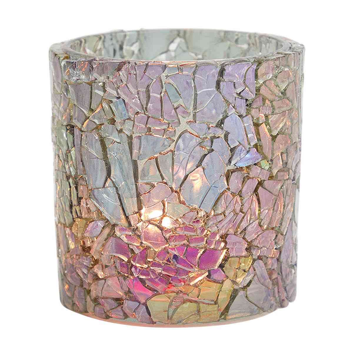 Opaline Mosaic Tealight Holder - PartyLite US