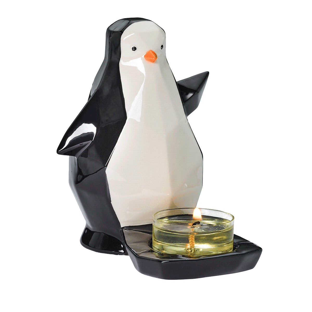 Origami Penguin Tealight Holder - PartyLite US