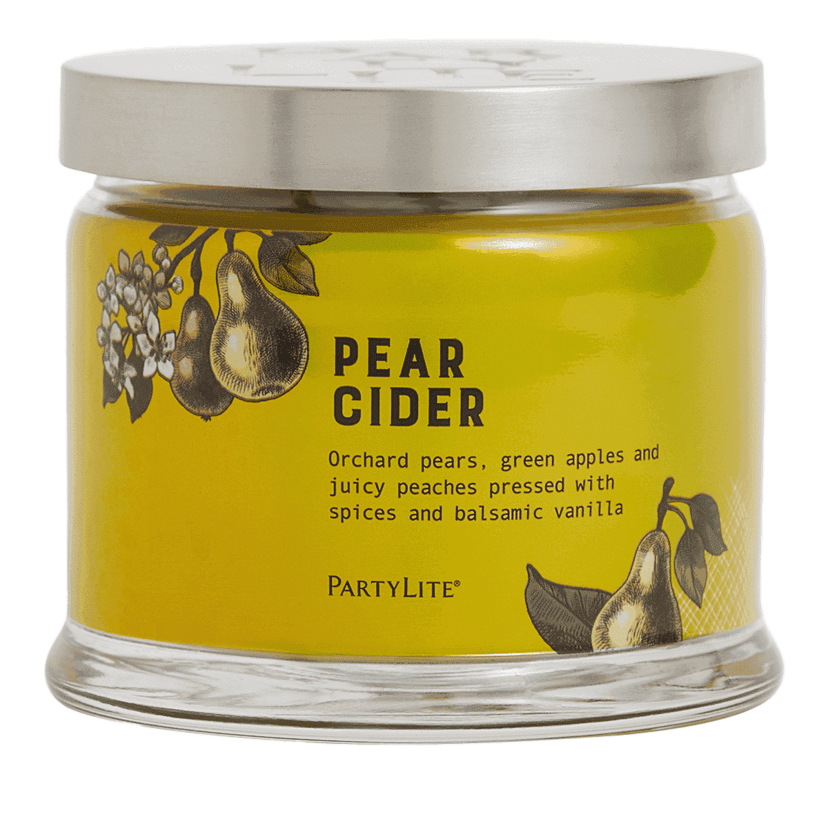 Pear Cider 3-Wick Jar Candle - PartyLite US