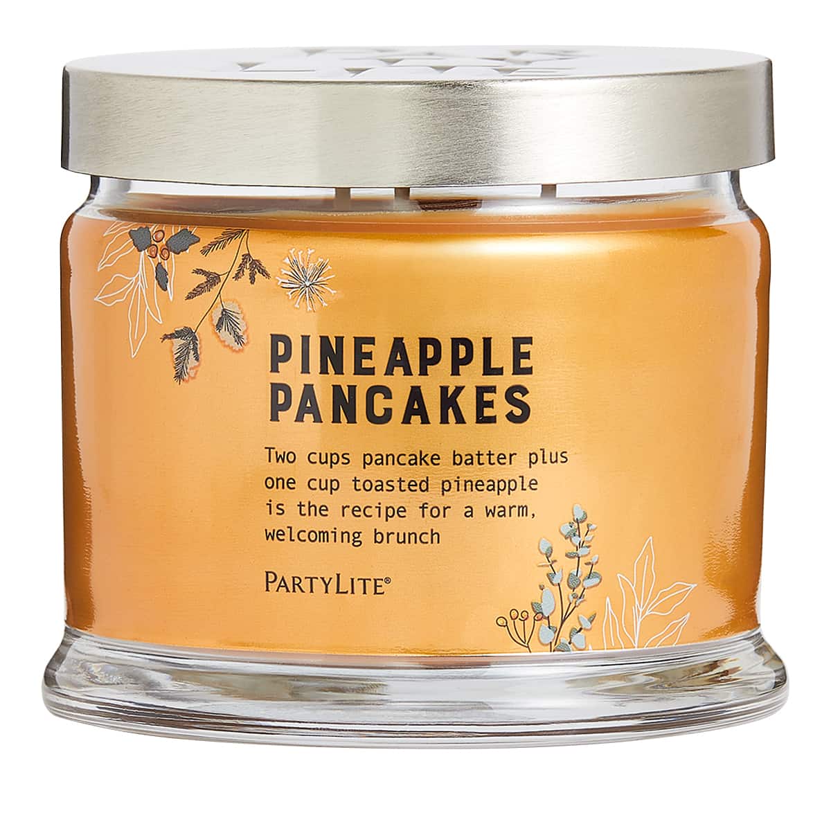Pineapple Pancakes 3-Wick Jar Candle - PartyLite US