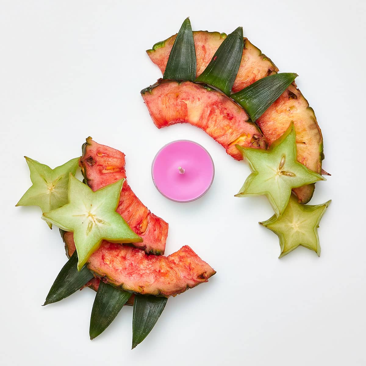 Pink Pineapple Colada Universal Tealight® Candles - PartyLite US