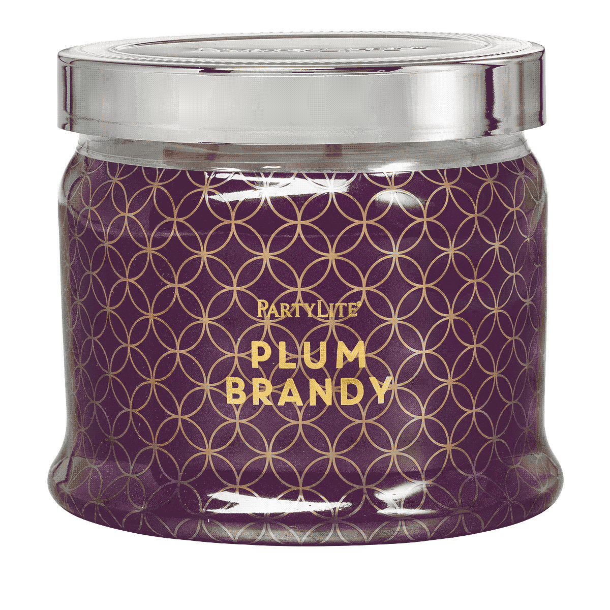 Plum Brandy 3-Wick Decorative Scented Jar Candle - PartyLite US