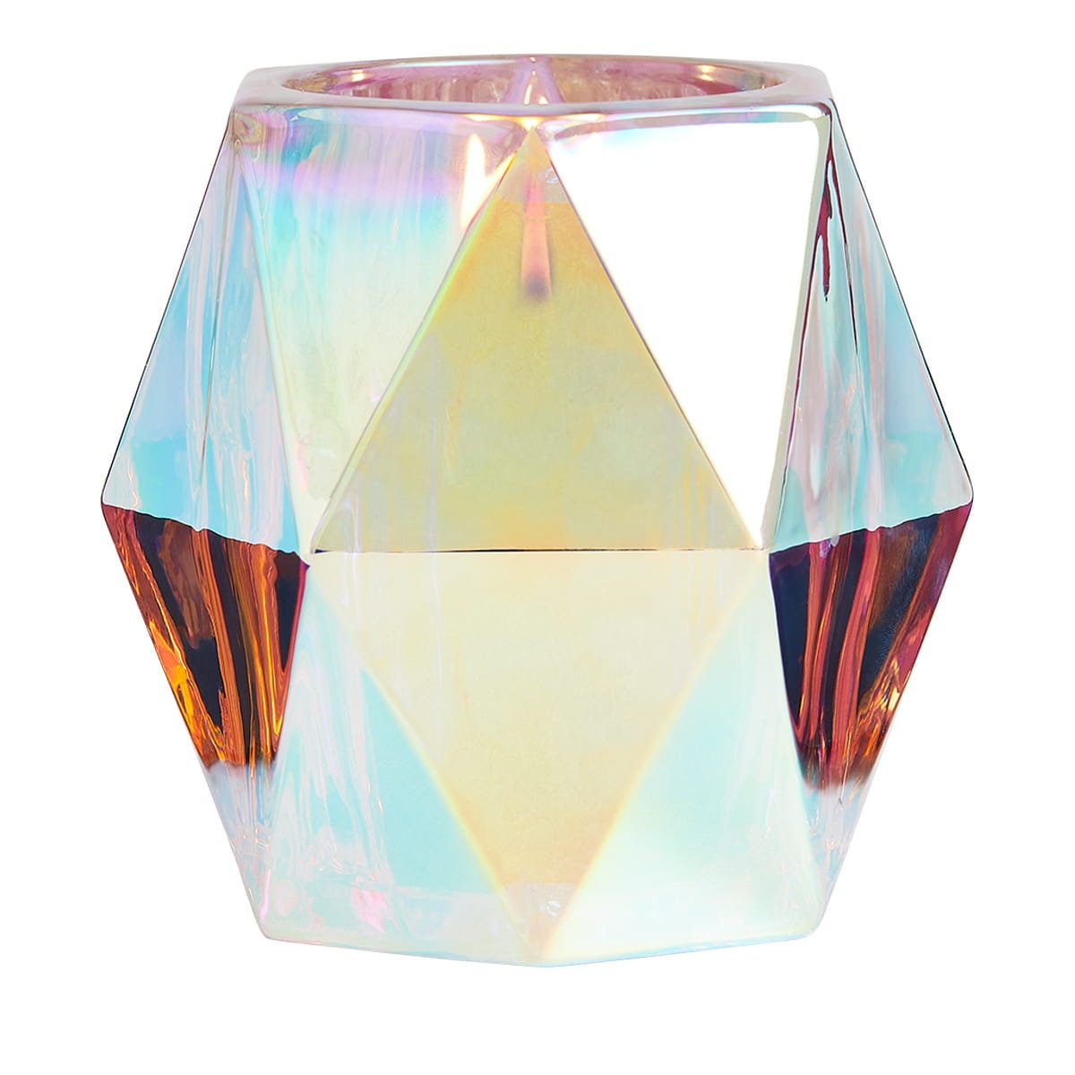 Rainbow Glass Tealight/Votive Holder - PartyLite US