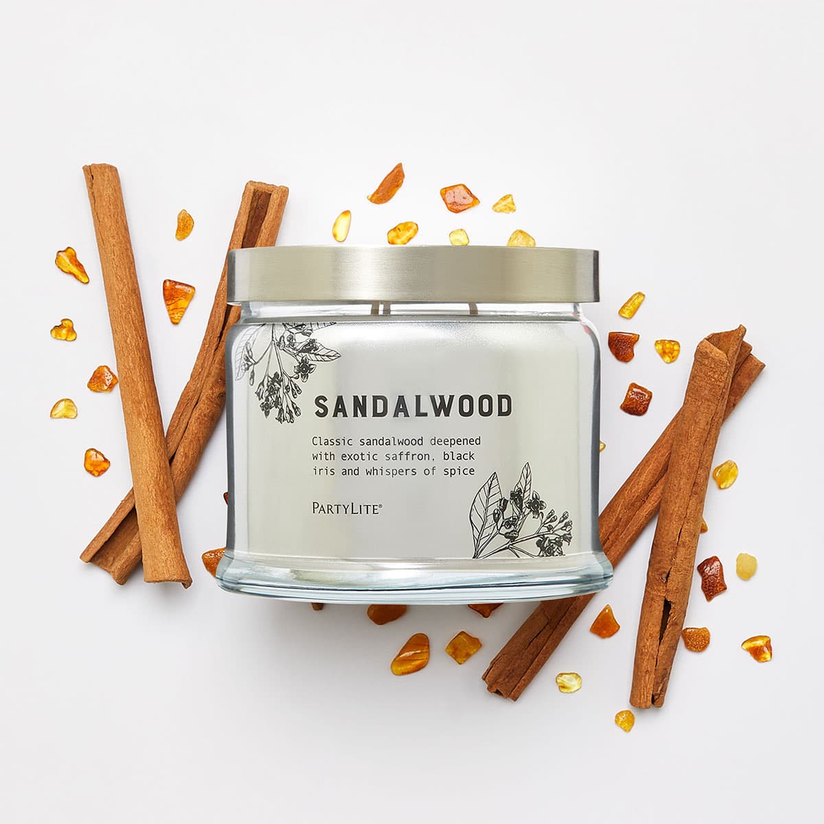 Sandalwood 3-Wick Jar Candle - PartyLite US