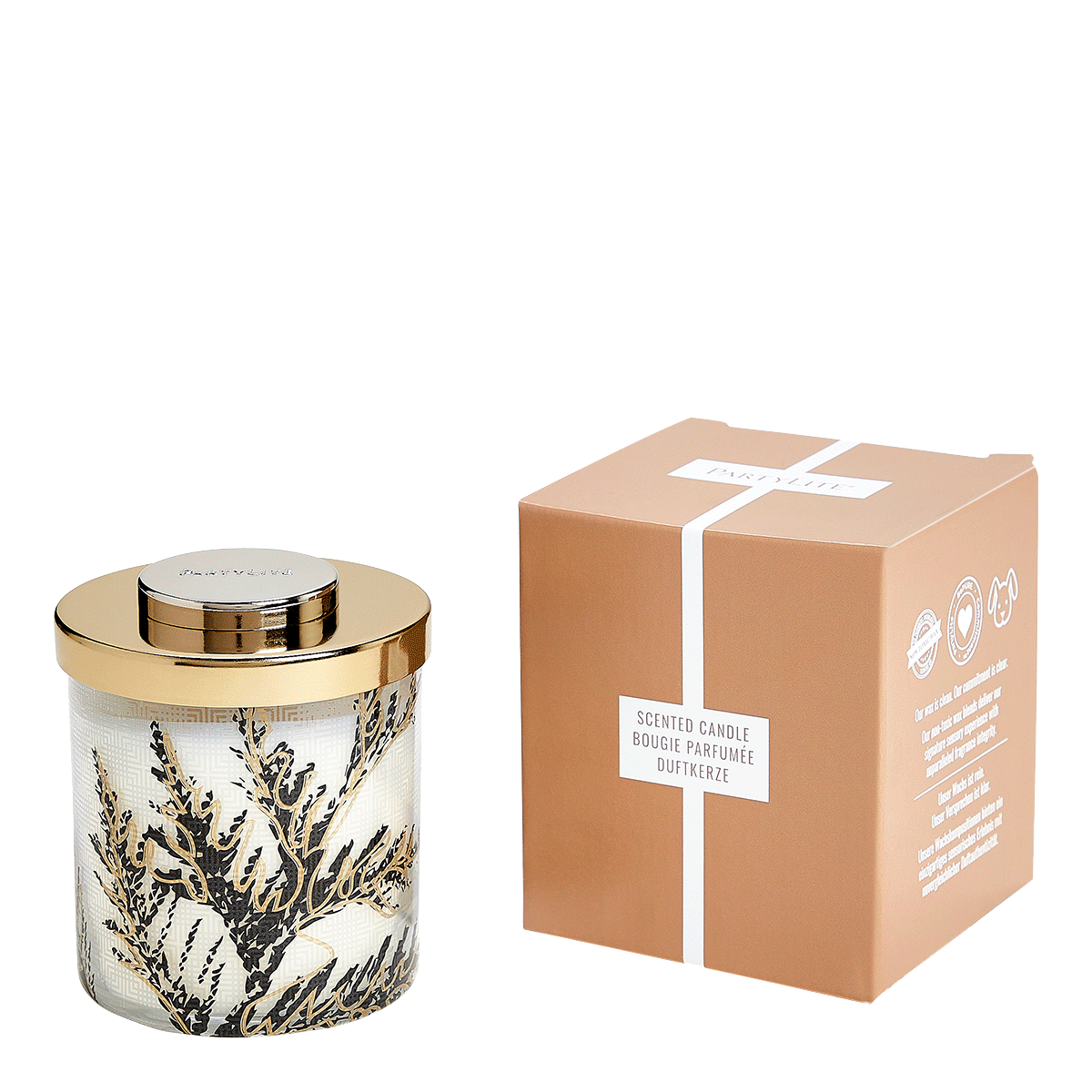 Santal & Cedar Modern Luxe Jar Candle - PartyLite US