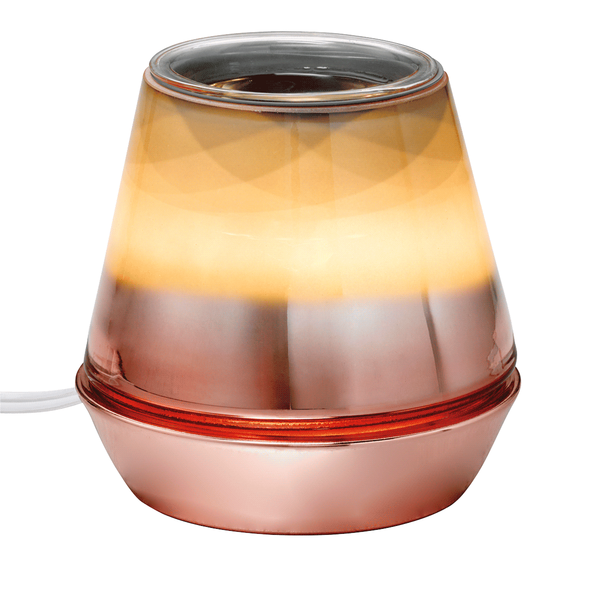 Silvery Copper ScentGlow® Electric Wax Melt Warmer - PartyLite US