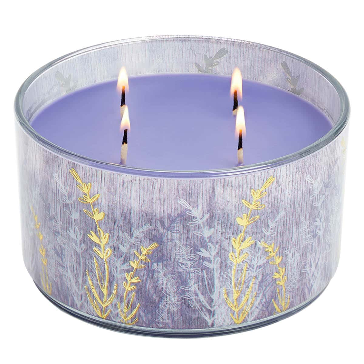 Twilight Lavender 4-Wick Jar Candle - PartyLite US