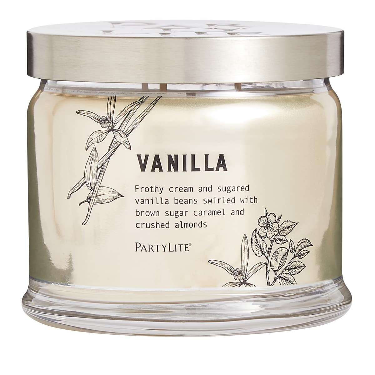 Vanilla 3-Wick Jar Candle - PartyLite US
