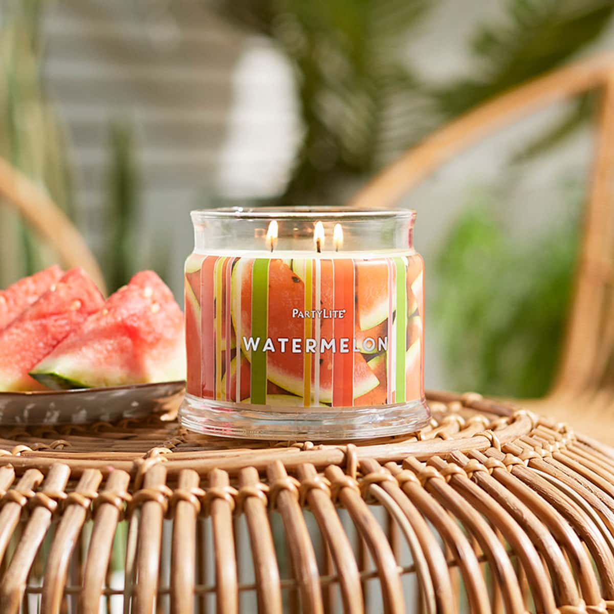 Watermelon 3-Wick Jar Candle - PartyLite US