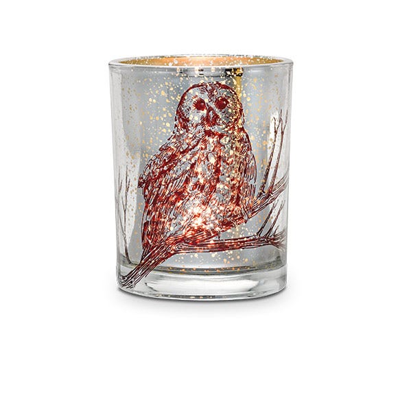 Woodland Owl Tealight Candle Holder - PartyLite US