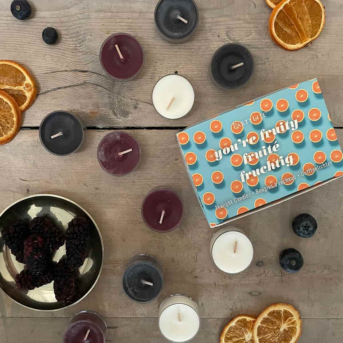 You're Fruity 12-Piece Tealight Sampler - PartyLite US